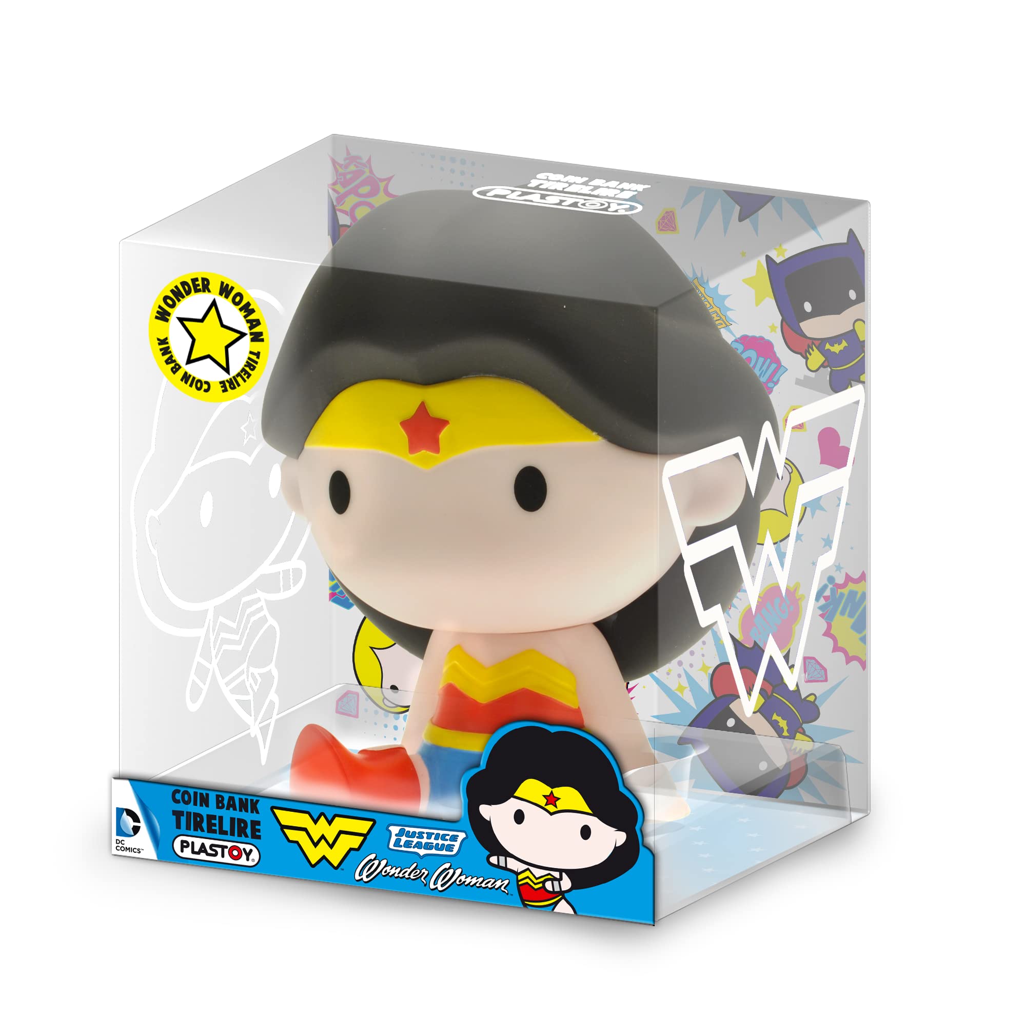MuñEcos Y Figuras De AccióN Plastoy Hucha Wonder Woman 16cm (Merchandising) MuñEcos Y Figuras De AccióN Plastoy Hucha Wonder Woman 16cm (Merchandising)